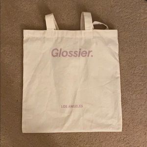 Glossier tote bag